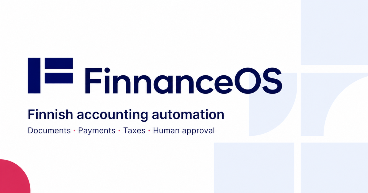 Finnance OS financial workspace